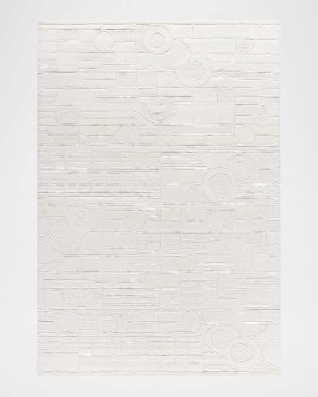 x Frank Lloyd Wright Foundation Transcendence Hand-Knotted Rug, 8' x 10'